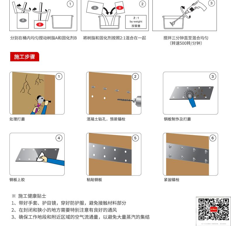 包钢海拉尔粘钢加固施工过程